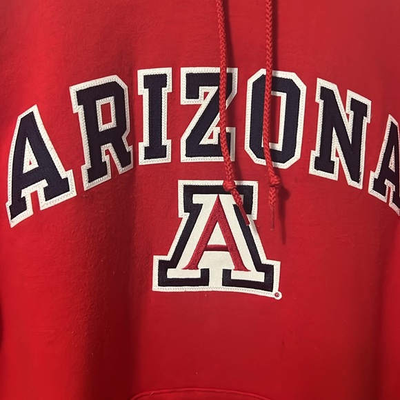 Champion University of Arizona Red Sweatshirt Hoodie  - size Small - Picture 10 of 10